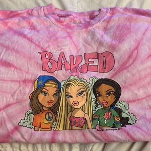 COPY - Bratz baked tie dye shirt